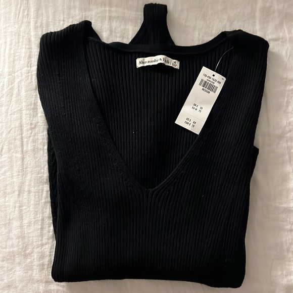 NWT Abercrombie & Fitch Ribbed Sweater Body Suit - Picture 1 of 8
